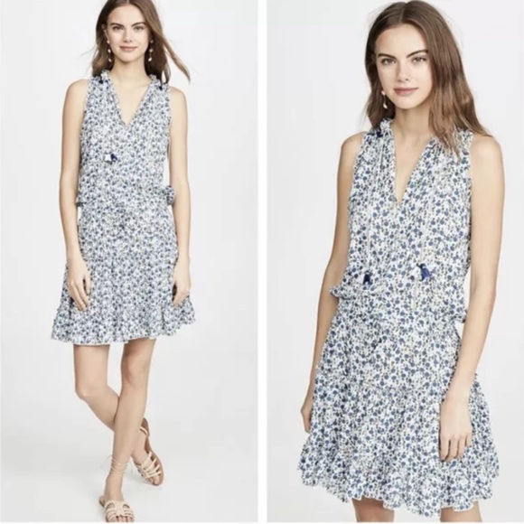 Poupette St Barth Clara Ruffled Tiered Mini Dress